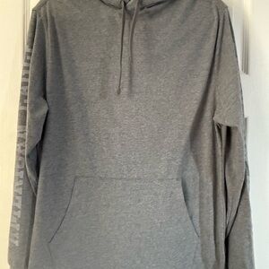 Men’s American Eagle Outfitters Heather Gray Tee Shirt Hoodie - Like New -Size M